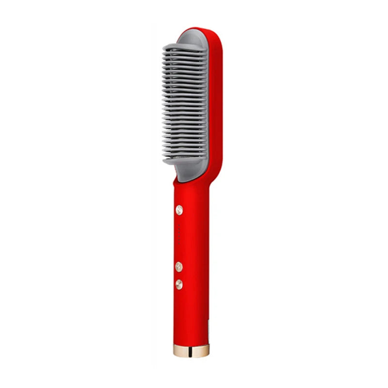 Electric Hair Straightener Brush Professional